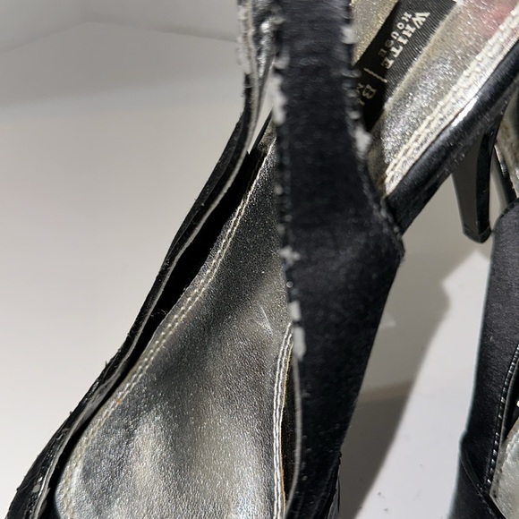 WHITE HOUSE BLACK MARKET HEELS Sandals Worn - Picture 10 of 16